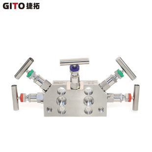 不锈钢一体化法兰高压五阀组M654A 共面3051五阀组 320P