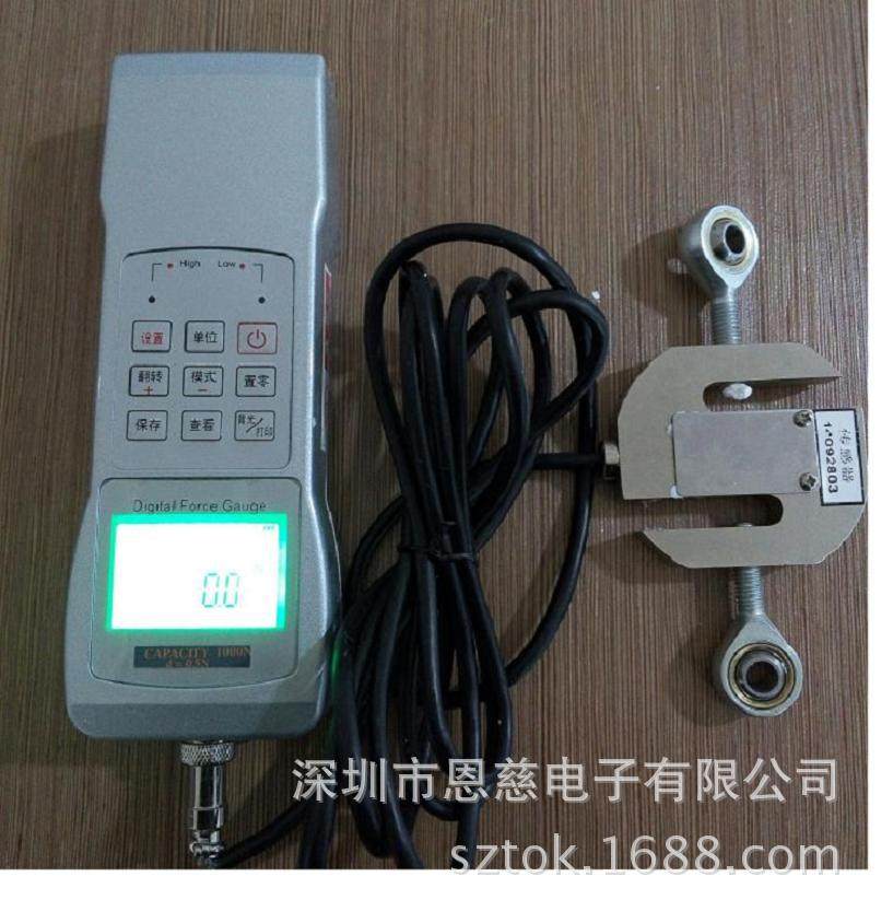 HF-2000S数显式推拉力计 凯特KTE测力仪 HF2KS大量程拉压力测试仪