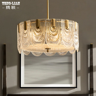 客厅轻奢吊灯后现代简约设计师美式 卧室餐厅房间大气奢华创意灯具