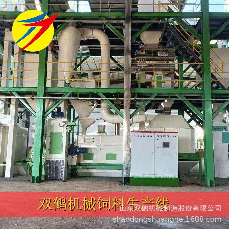 养殖用饲料机成套机组全自动猪饲料生产加工设备