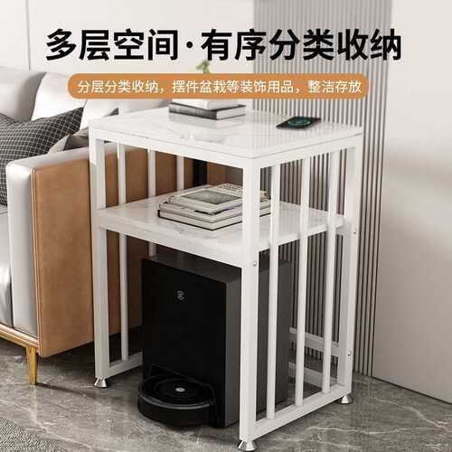 轻奢多层置物架扫地机置物架打印机桌架饮水机小桌子美甲桌鱼缸架