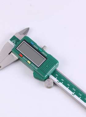 通和绿色ABS工业款卡尺 0-150/200/300MM数显游标卡尺厂家