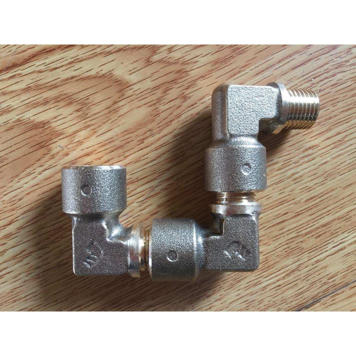 LEGRIS铜质转接头 R1/8转G1/8 01441010 乐可利转接头 0144 10 10