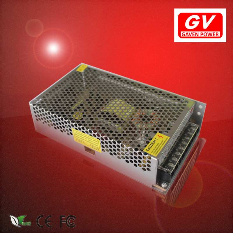 24v10a 250w开关电源 安防监控电源led灯带电源集中供电S-250-24