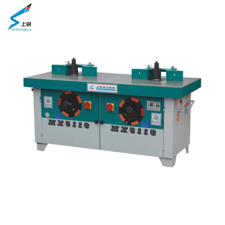 上锐单轴双轴推台立铣床修边打线条大锣机打槽机立式双轴木工铣床