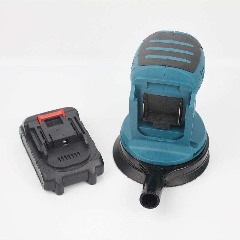 锂电圆砂机无线打磨机木工大理石抛光机充电式电动砂纸机打蜡机