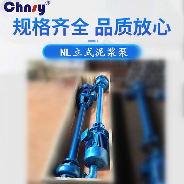 液下无堵塞NL系列立式泥浆泵  不锈钢污水泥浆提升泵 配防爆电机