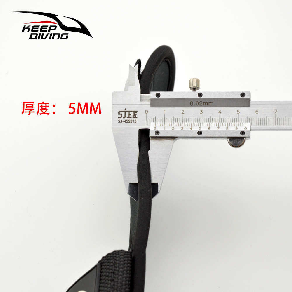 5MM 8mm潜水料加厚潜水背飞肩垫侧挂背带软肩垫 潜水装备配件背带