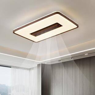 护眼无叶风扇灯客厅大厅主灯现代简约隐形静音电扇一体吸顶吊扇灯