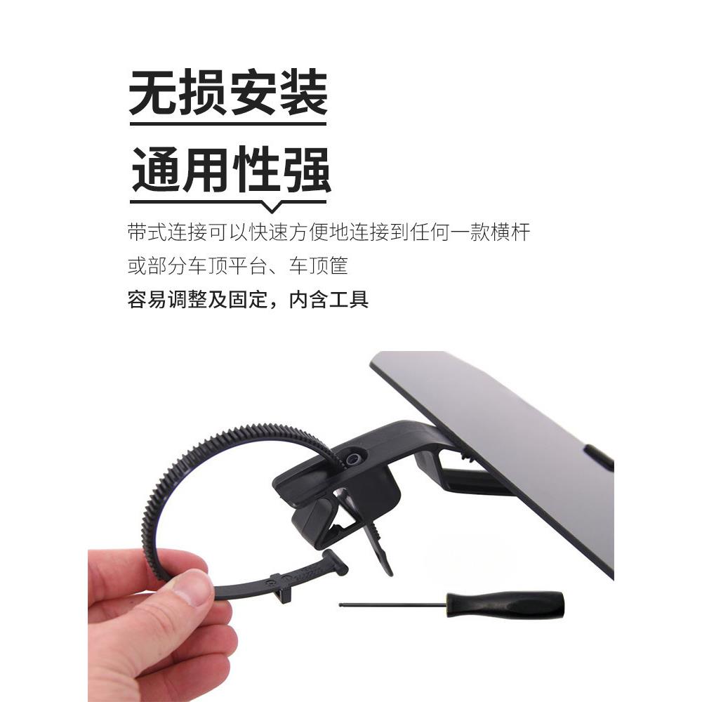 暗莹适用汽车扰流板改装ABS材质贴合原车免打孔安装符合力学设计