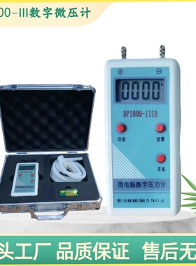 数字式微压计 DP1000-IIIB数字压力风速仪 数显微差压表 顺丰包邮