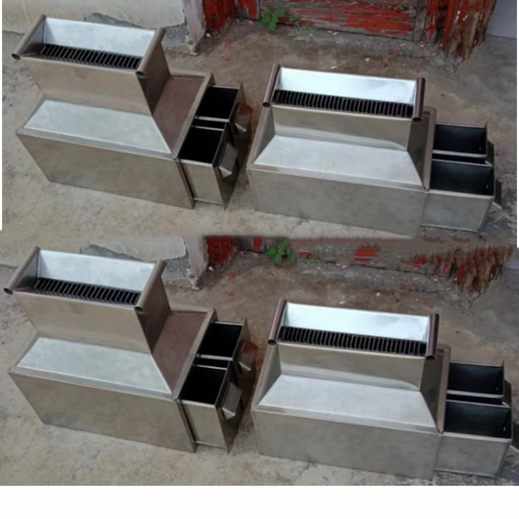 二分器是等量分割的原理将总样缩分成两份具有完全相同代表性子样