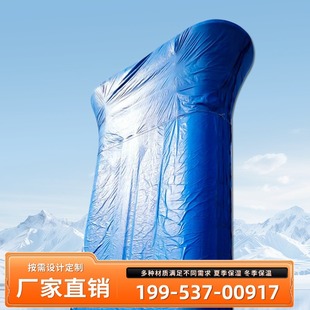 桥墩保湿保温养护罩多种材质 混凝土冬季加棉透明墩身养护衣