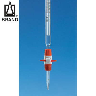 BRAND/普兰德SILBERBRAND组装式滴定管B级Boro3.3玻璃带PTFE旋塞
