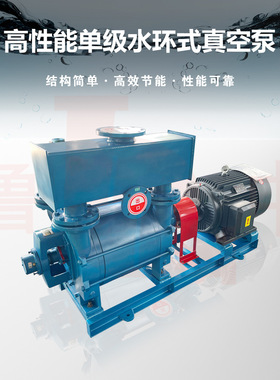 2BE252水环式真空泵 博山厂家直销电动真空泵 鲁中牌真空负压设备