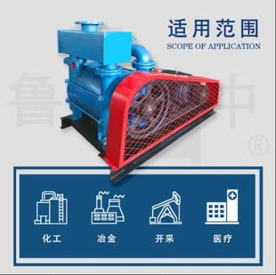 2BE-253系列水环式真空泵 电动真空泵高真空度节能真空设备鲁中牌