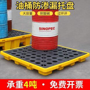 #防渗漏托盘危废化学品油桶接油盘防漏二次容器危化品防泄漏防渗