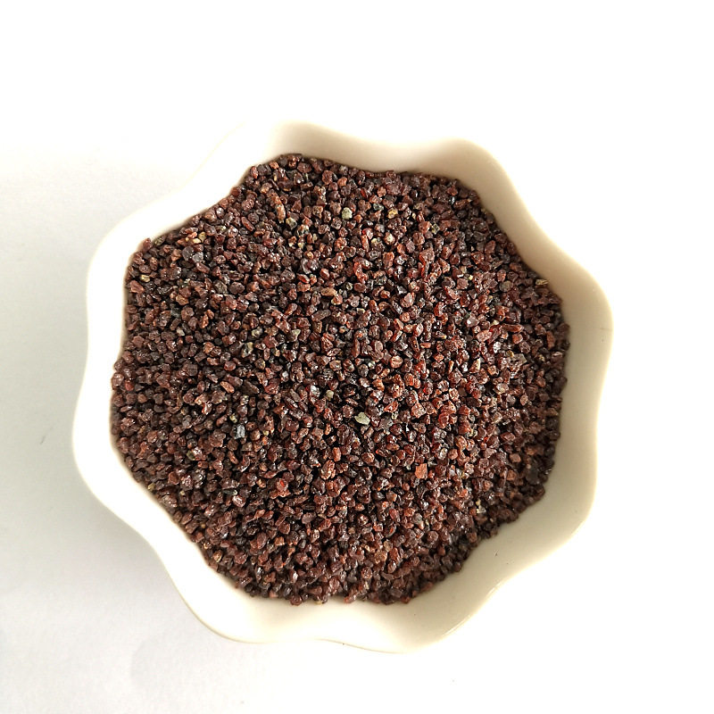 南非原料 水刀沙30目 60目 80目 海砂粉色80目 岩板玻璃切割用
