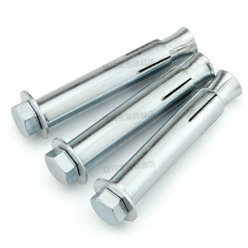 国标外六角内膨胀螺丝大全加长拉爆膨胀螺栓壁虎膨胀管m6m8m10m12