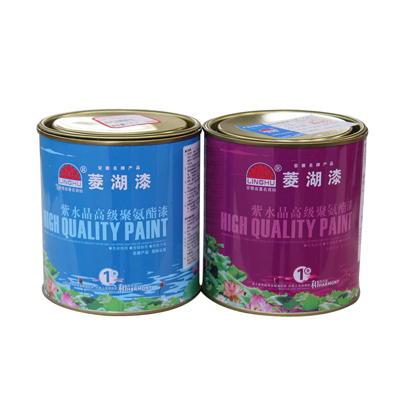 聚氨酯彩色685油漆油性木v漆透明清漆白漆家具翻新漆外用快干油漆