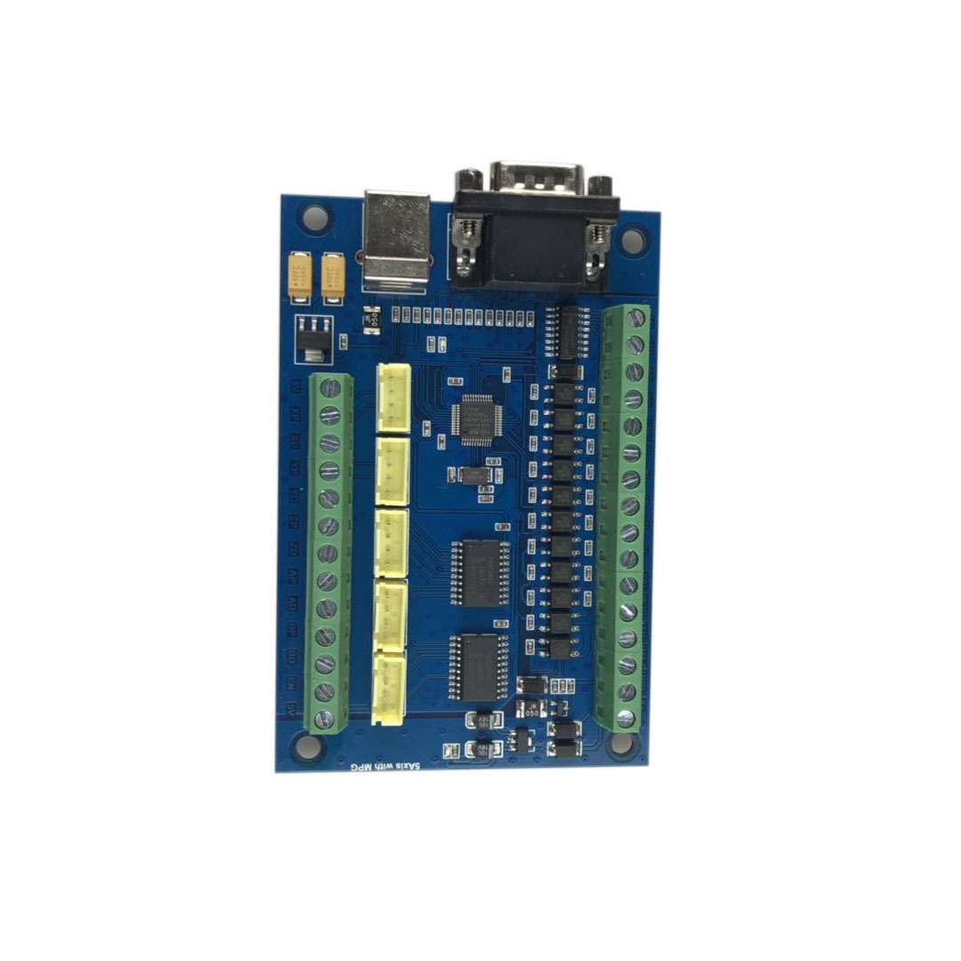 雕刻机 cnc 运动控制卡 5轴接口板MACH3接口板 USB接口板手轮