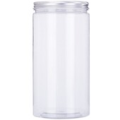 46铝盖塑料瓶食品包装 密封罐子大容量瓶蜂蜜花R茶饼干储物盒开心