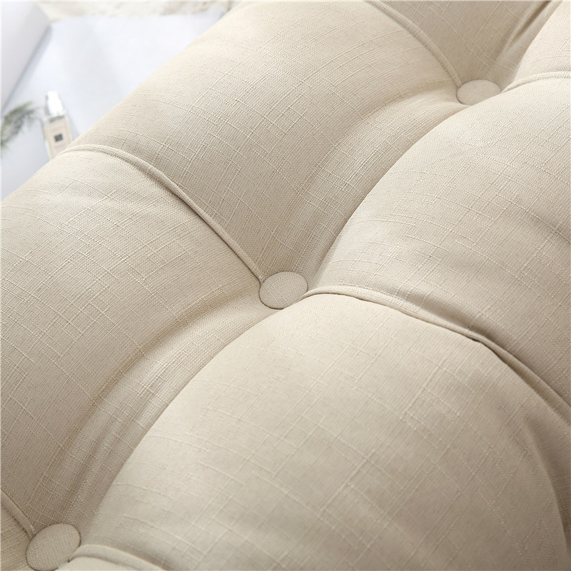 亚麻床头靠垫双人大靠q背榻榻米腰垫床靠背垫床上沙发软包靠枕