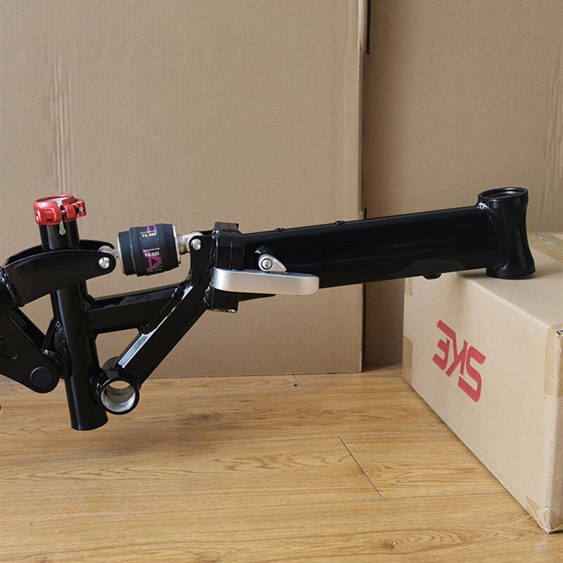 14寸折叠电动车铝合金车架代驾锂电车单J车自行车后置改装架子配