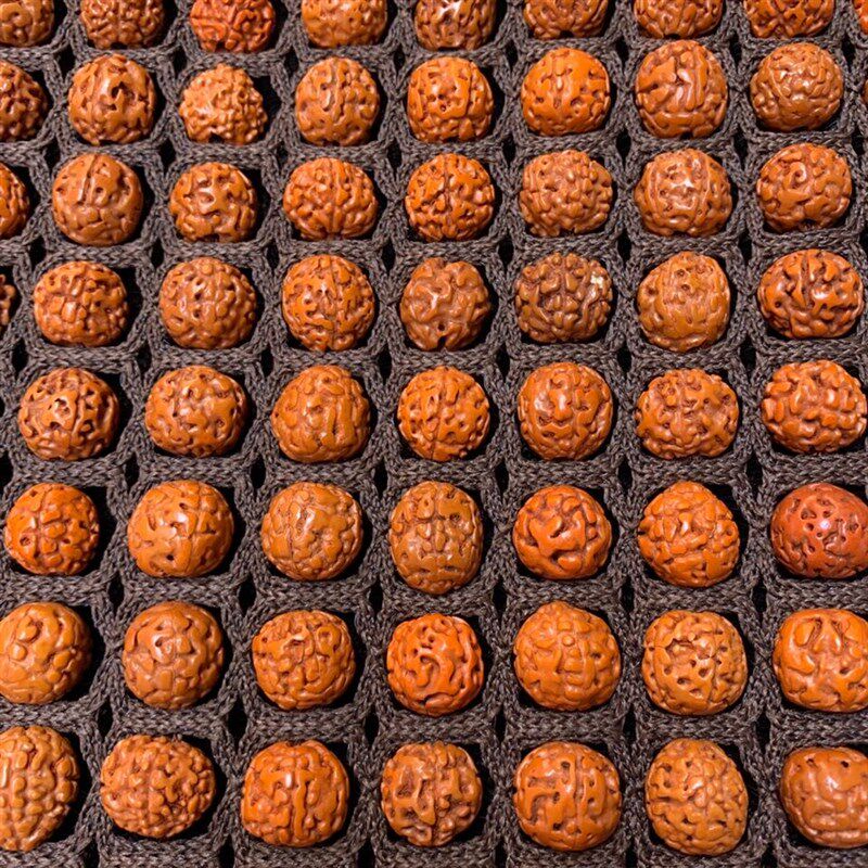 汽车坐垫手编按摩养生木u珠座垫山核桃胡单片小金刚夏季凉垫