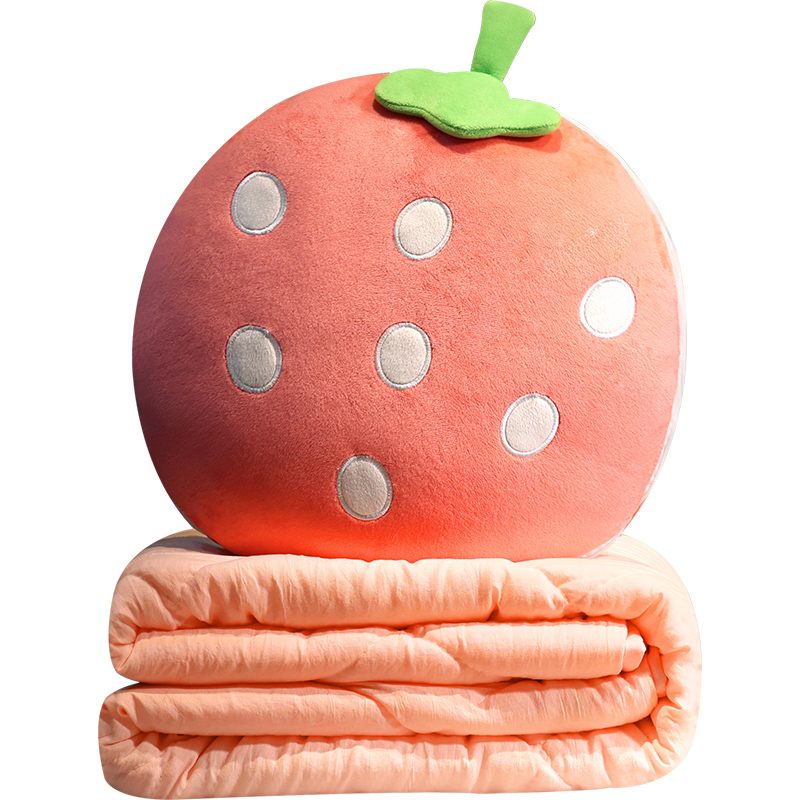 抱枕被子两c用汽车靠枕女生睡觉车用办公室午睡枕头车载毯子二合