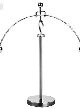 平衡小铁人物理永k动机牛顿反重力摆球送男女朋友的礼物磁浮摆件