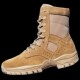 超轻防水防穿刺沙漠靴高帮鞋 际华3514新式 棕色n作战靴男款 作战训