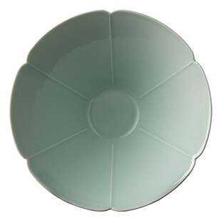 仿宋薄胎c葵口斗笠碗湖田影青陶瓷碗5寸到9寸创意点心凉菜碗甜品