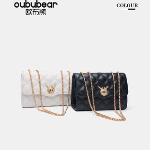 oububear 女包 小方包小眾百搭單肩斜跨百搭時(shí)尚 歐布熊2025年新款