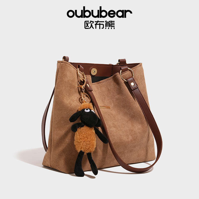 oububear/欧布熊2025新款包包女大容量托特包简约百搭通勤女包包
