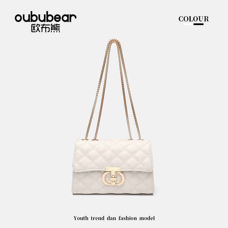 oububear/欧布熊2025新款腋下包小香风高级感单肩斜跨女包
