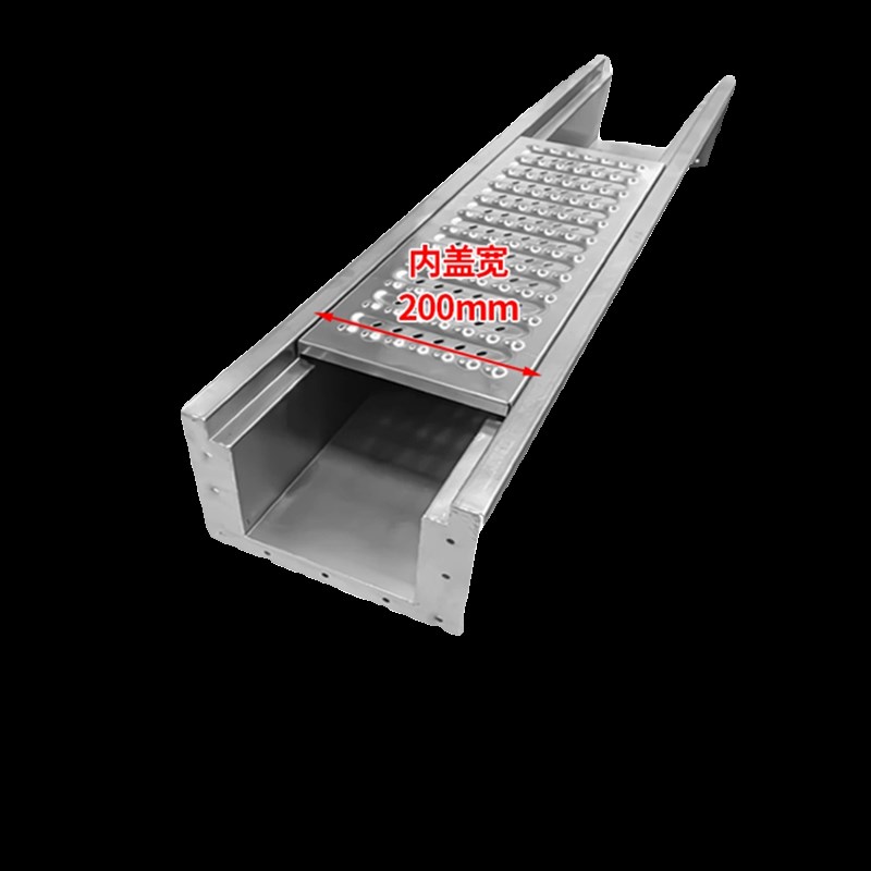 不锈钢排水沟u型槽n厨房饭店下水道沟槽排水槽盖板地沟不锈钢水沟