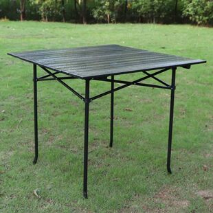 户外折叠桌椅摆摊桌便携式铝合金桌野营餐沙滩露营V宣传桌培训桌