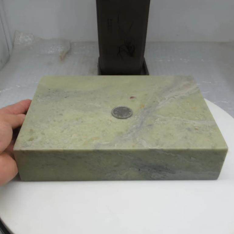 一物一图青田石大章大印22.2*16*5CM印章石料篆刻摆件大章寿山石