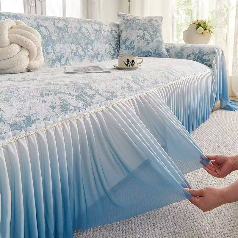 夏天冰丝凉感沙发盖布2025年新款沙发巾一整张全盖夏季沙发盖巾