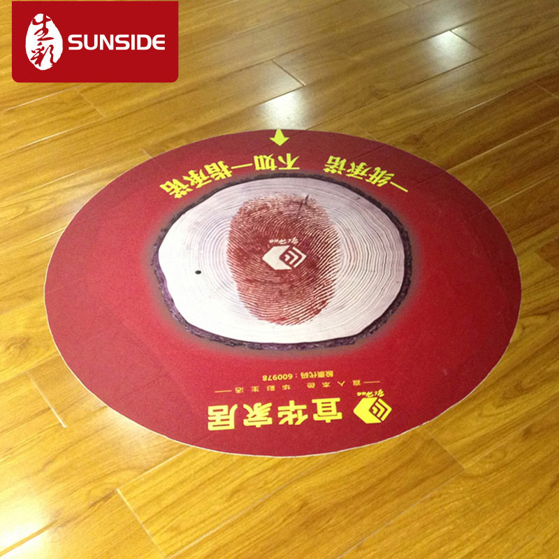 厂家供应商场超市防滑地贴 3D地贴 防滑耐磨贴纸卖场地面广告贴画