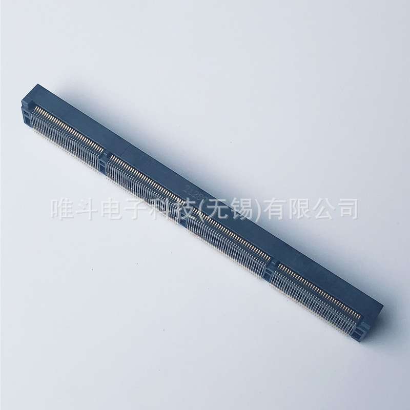 LOTES APCI0480 PCIE4.0卧式插槽Gen4 300pin H8.5 SMT贴片型90度