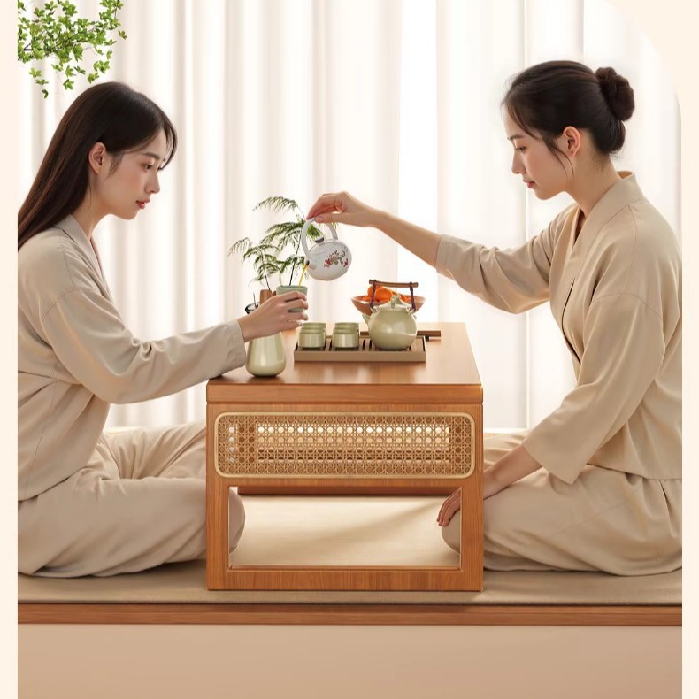 可折叠飘窗床上用小茶几