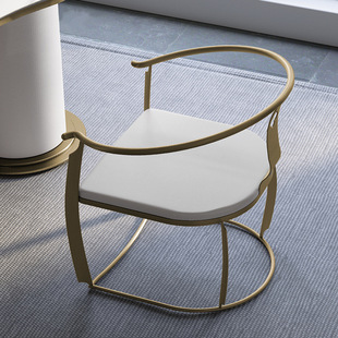 泡茶椅主人位新中式圈椅极简风设计师休闲椅客厅轻奢太师茶桌椅子