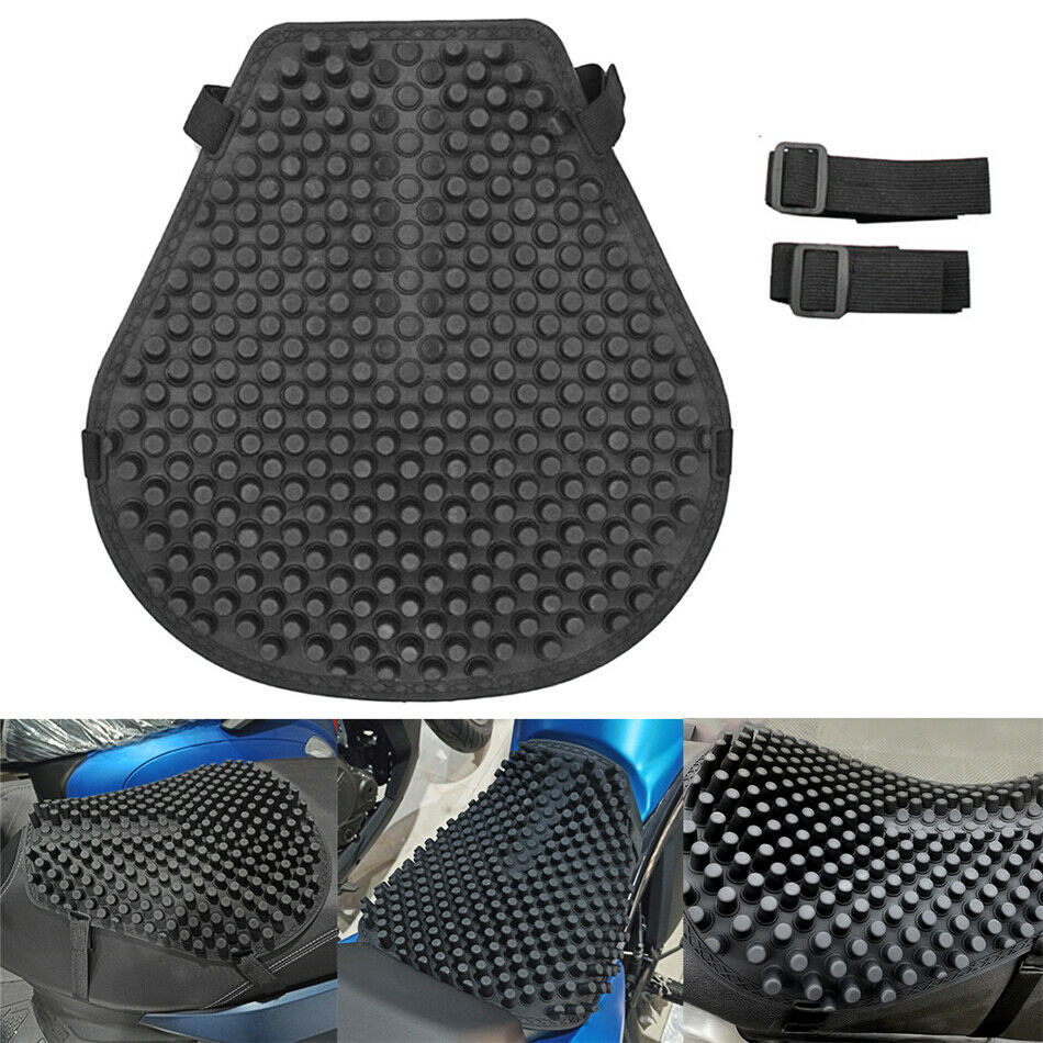 通用摩托车3D硅胶减压减震按摩坐垫电动踏板防水坐垫3D Cushion