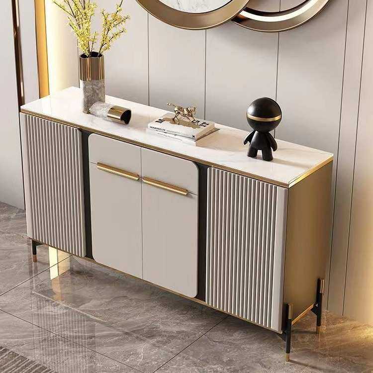 轻奢岩板餐边柜客厅靠墙玄关柜现代简约酒柜储物柜子自己组装儿童,基础建材,亚克力板,淘宝优惠券,粉丝福利购,淘宝优惠卷