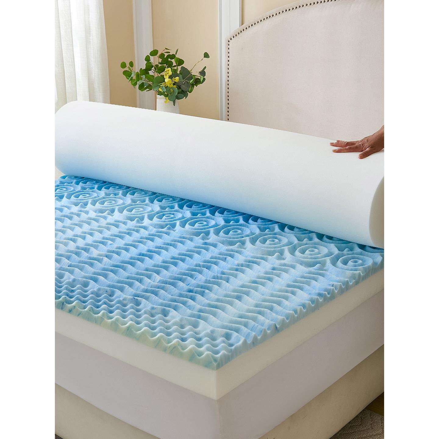 凝胶慢回弹记忆棉床垫软垫家用卧室0压学生宿舍海绵垫褥子榻榻米