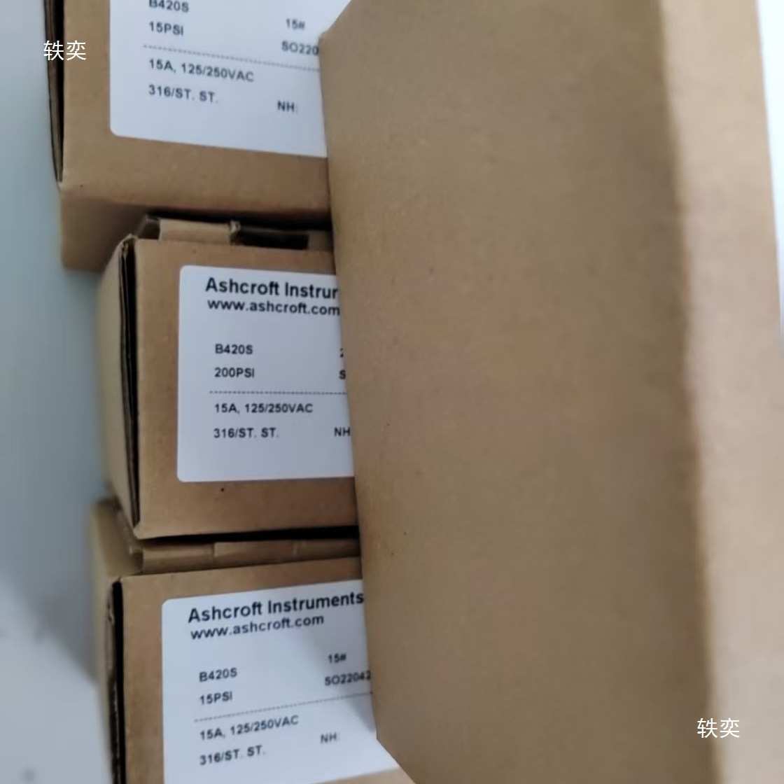 ASHCROFT雅斯科压力开关B420B XFS 100PSI 货期3-5周