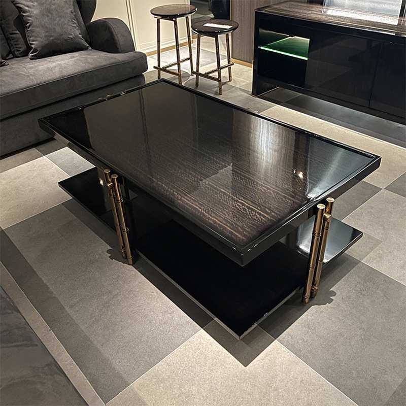 威登家具 轻奢实木长方形后现代茶几客厅 意大利贴木皮高端茶几,模玩/动漫/周边/娃圈三坑/桌游,模型制作工具/辅料耗材,淘宝优惠券,粉丝福利购,淘宝优惠卷