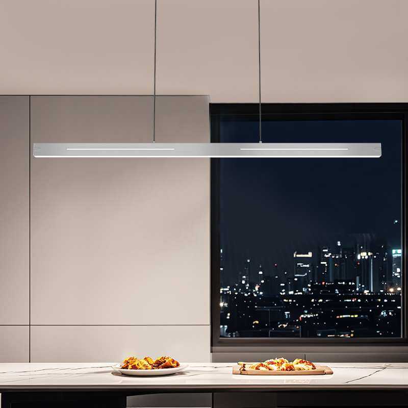 LED全光谱护眼吊灯房间客餐厅卧室家装中山灯饰具现代简约